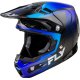 Casco FLY RACING Formula S Carbon Protocol - Carbono negro / Azul