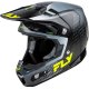 Casco FLY RACING Formula S Carbon Protocol - Carbono negro / Gris / Hi-Vis