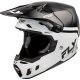 Casco FLY RACING Formula CC Objective - Negro / Blanco