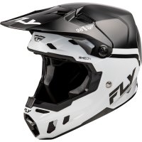 Casco FLY RACING Formula CC Objective - Negro / Blanco