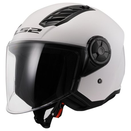 BLACK FRIDAY CASCO LS2 JET OF562 AIRFLOW II BLANCO