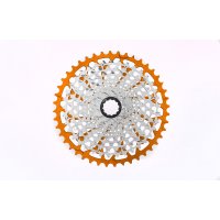 Cassette Garbaruk de 12 velocidades 10-44T (SRAM XD FREEHUB) (10-44T, SRAM XD, GOLD)