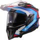 CASCO LS2 MAXITRAIL MX 701 EXPLORER FRONTIER II BLANCO-AZUL