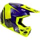 Casco FLY RACING Kinetic Rally - Hi-Vis / Azul / Negro