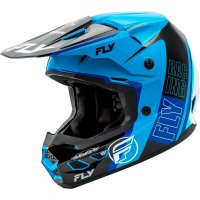 Casco FLY RACING Kinetic Rally - Azul / Negro / Blanco