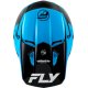 Casco FLY RACING Kinetic Rally - Azul / Negro / Blanco