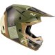 Casco FLY RACING Kinetic Rally - Matte Moss Grey / Caqui / Off-White