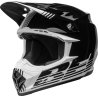 black friday Casco BELL MOTO-9 MIPS LOUVER Negro/Blanco, 60-61 / Talla XL