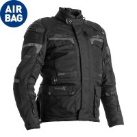 black friday Chaqueta Textil (Hombre) con Airbag RST ADVENTURE-X Negro