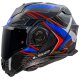 CASCO LS2 MODULAR FF901 ADVANT X C FUTURE CARBONO negro-azul-rojo 2025