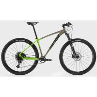 Bicicleta mendiz X10 Boost gris-pistacho talla M