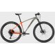 Bicicleta mendiz X10 Boost gris-naranja talla L