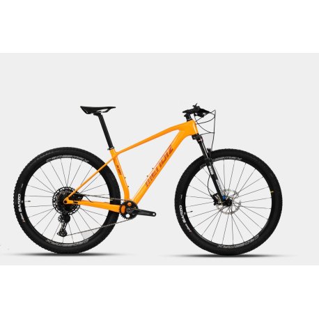 Bicicleta carbono mendiz X21.11 naranja