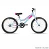 Bicicleta infantil jl-wenti 20" NIÑA CELESTE/FUXIA 5 VEL