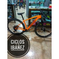 OFERTON FLASH bicicleta mendiz carbono X21.10 12 Vel horquilla fox TALLA M