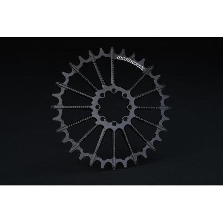 PLATO OVALADO GARBARUK DM MTB CHAINRING FOR SRAM 8-BOLT (OVAL, BOOST, 36T, BLACK)