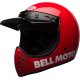 Casco BELL Moto-3 Classic - Rojo brillo