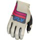 Guantes FLY RACING Lite S.E. Vice - Gris claro / Rosa / Coral