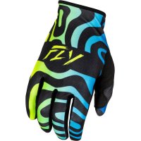 Guantes FLY RACING Lite S.E. Zen - Negro / Azul / Hi-Vis