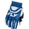 Guantes FLY RACING F-16 - Azul oscuro / Blanco