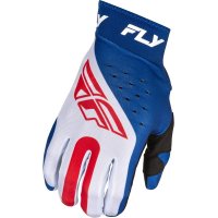 Guantes FLY RACING Pro Lite - Rojo / Blanco / Azul