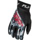 Guantes FLY RACING Pro Lite Kryptek - Negro / Rojo / Gris