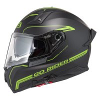 casco nzi GO RIDER STREAM DUO SOLID NOUVEAU BLACK K MATT