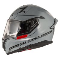 Casco integral nzi GO RIDER STREAM DUO SOLID NOUVEAU NARDO GREY