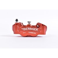 Pinza de freno radial izquierda BERINGER Aerotec® 4 pistones ROJO