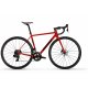 Bicicleta carretera mendiz F8SL-04 Rojo mate-negro