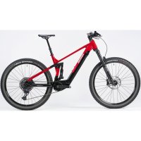 bicicleta ebike Berria Custom Line Mako Hybrid HP 6 Edition rojo