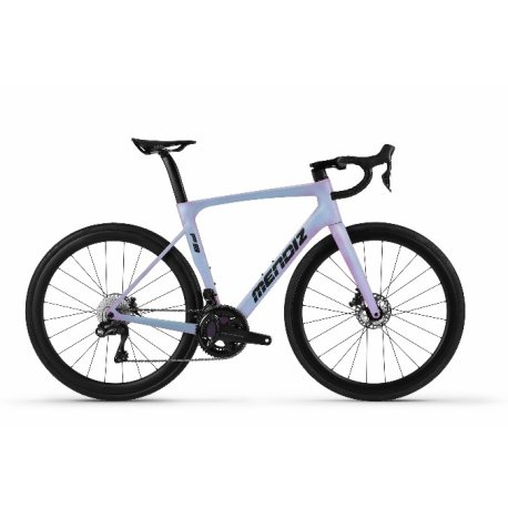 Bicicleta mendiz F9.02 ultegra di2 camaleon plata -negro