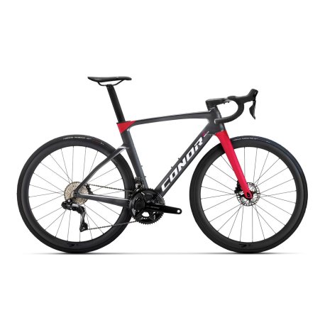 Bicicleta conor volcano aero 105 di2 dark grey