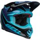 liquidacion Casco BELL Moto-9S Flex - Sprite Gloss Black/Blue