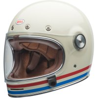 Liquidacion Casco BELL Bullitt Stripes Blanco/Rojo/Azul