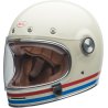 Liquidacion Casco BELL Bullitt Stripes Blanco/Rojo/Azul