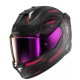 CASCO SHARK INTEGRAL SKWAL I3 LINIK negro mate-fucsia