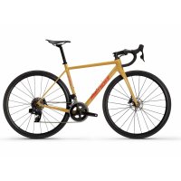 Bicicleta mendiz F8SL.02C ultegra di2 oro brillo-rojo