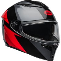 Casco Integral BELL Lithium - Shear Gloss Metallic Gray/Red