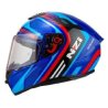 Casco integral nzi TRENDY 2 CONNECTED DARK BLUE&RED&BLUE