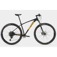 bicicleta mendiz X10.11 negro-oro horquilla aire