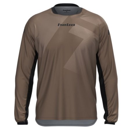 Camiseta Trial hebo Tech Marron